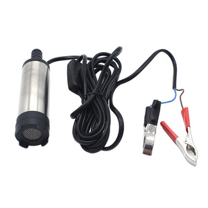 JH-03 Portable <b>Submersible</b> Fuel Transfer <b>Pump</b> 12V 38mm Stainless Steel 12Lmin For Diesel Oil Water Suction - Product Image 1