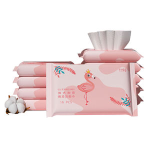 Soft Pack Facial Cotton Tissue Wholesale 100% Paper Towel Disposable Cotton Face Towels
