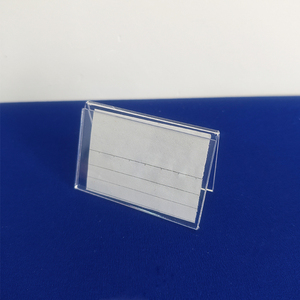 Acrylic Rõ Ràng Menu Chương Trình Thẻ Lều Chủ Thẻ Tên Rõ Ràng Đặt Thiết Lập Bảng Hiển Thị - Product Image 2