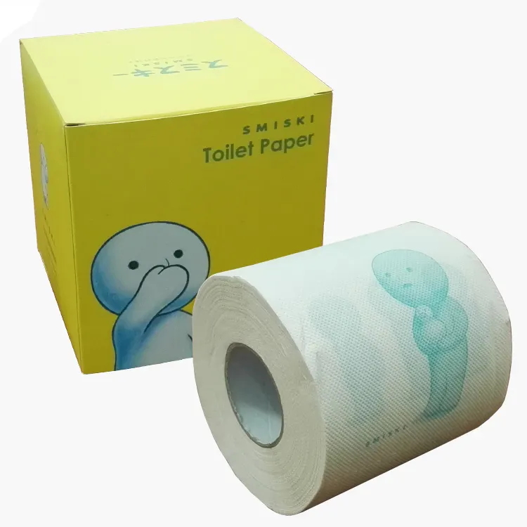 Damon-Tissue wholesale japanese smiski toilet paper Factory Supply Hygienic Customized