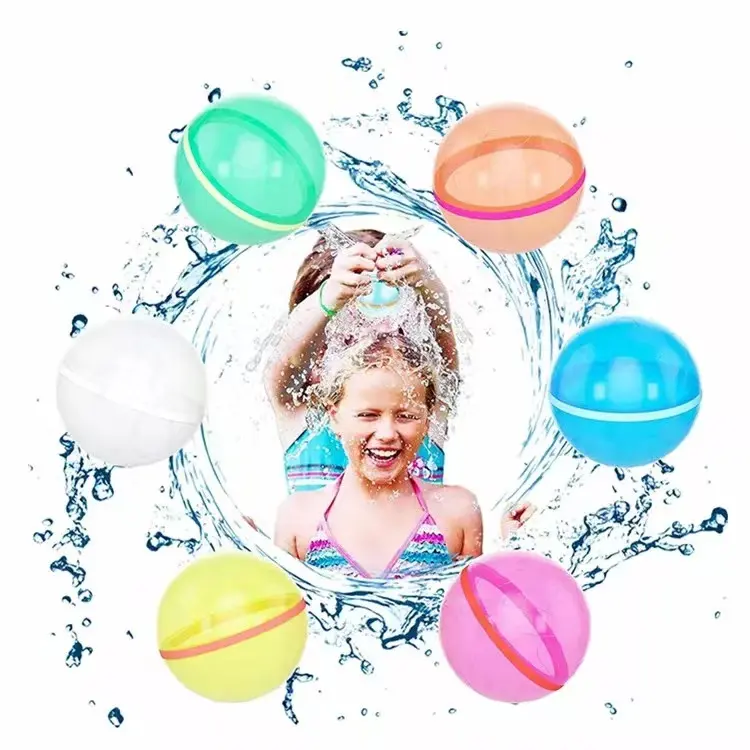 Hottest selling magic water balloons self sealing water balloons toys for kids play games magic reusable water balloon toys