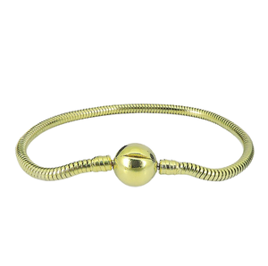 Bracelets tendance en argent sterling S925 plaqué or 14 carats avec breloques en fil d'or rose et zircon pour femme, bijoux cadeau DIY pour fête - Product Image 2