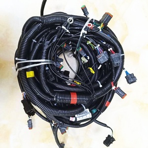 Construction Machinery Parts PC300-7 PC350-7 PC360-7 <b>External</b> Wiring Harness Metal Material Models 207-06-71113 & 207-06-71114 - Product Image 1