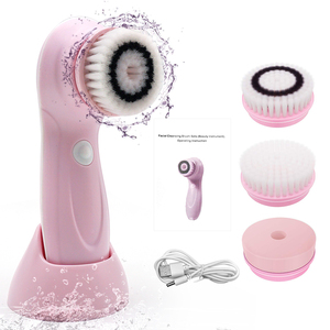 <span class=keywords><strong>Brosse</strong></span> nettoyante pour le <span class=keywords><strong>visage</strong></span>, outil exfoliant avec 2 têtes de <span class=keywords><strong>brosse</strong></span> - Product Image 1