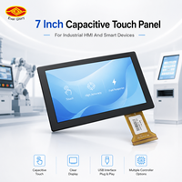 Panel Táctil Capacitivo EverGlory de 7 Pulgadas, Pantalla Táctil Múltiple, Controlador ILITEK EETI, USB I2C, Táctil Proyectado para Uso Médico