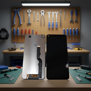 Schermo LCD Touch Screen Originale Senza Cornice per TCL 10L 2020, Pacchetto Servizio Nero - Product Image 3