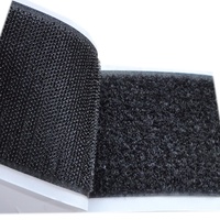 Bande d'étanchéité autocollante écologique à boucles auto-agrippantes haute élasticité pour portes et fenêtres, en polyester/nylon, prix usine, vente chaude