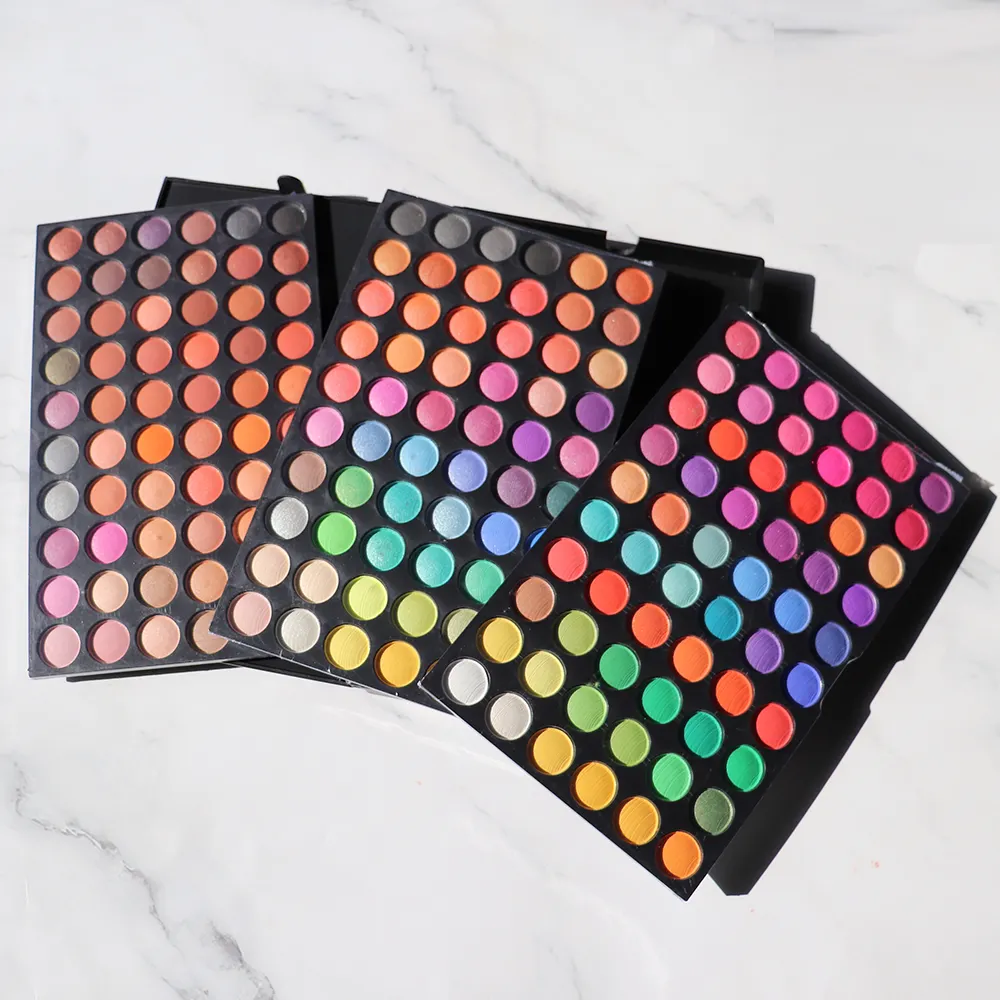 180 Warna Fashion Eye Shadow Palet Kosmetik Alat Make Up Makeup Eye Shadow Palet Eyeshadow Set untuk Wanita