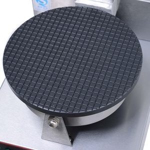 Machine à gaufres électriques professionnelle pour cornets de crème glacée / <span class=keywords><strong>Gaufrier</strong></span> à 1 plaque / Appareil à cornets pour la maison - Product Image 3