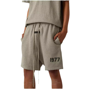 Conjunto de Sudadera con Capucha y Pantalones Cortos para Hombre, 100% Algodón, Estampado, Transpirable, Holgado, Formal, con Patrón Impreso, Tejido, el Más Vendido al por Mayor - Product Image 5