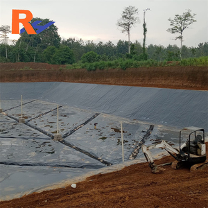 Geomembrana de HDPE de 1 mm/1,5 mm/2 mm de Doble Cara, Resistente al Deslizamiento, Antienvejecimiento, con Textura Ultravioleta, para Soporte y Protección de Minas - Product Image 2