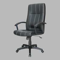 Chaise de bureau Silla Chaises de bureau d'ordinateur en cuir à dossier haut Appui-tête réglable Inclinaison et soutien lombaire