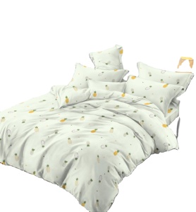 Hometextile Chất liệu vải <span class=keywords><strong>100</strong></span>% <span class=keywords><strong>polyester</strong></span> sợi nhỏ bộ đồ giường vải phân tán in - Product Image 6