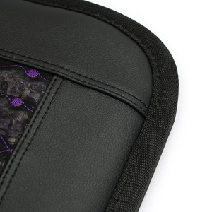 Tapis de massage chauffant Premium Pro Mat en améthyste naturelle 660nm à photons pour le corps entier, soulagement des douleurs dorsales et menstruelles - Product Image 4