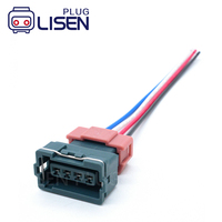 Conector de cable para sensor de flujo de aire LISEN PB187-04446 de 4 pines hembra MAFS S13 SR20