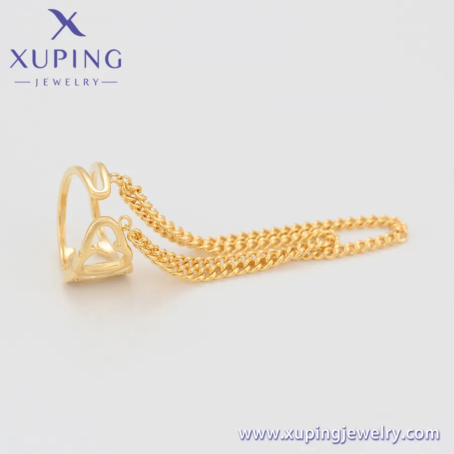 Tassel Drop Earring YM Earring-974 Xuping Jewelry Saudi Arabia Elegant Elegant And Luxurious 14K Gold-plated Tassel Ear Clip Earrings
