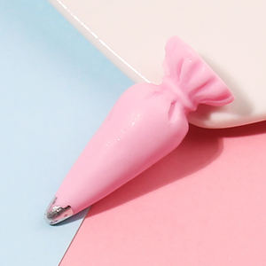 Offre Spéciale Mat Effet Coloré 3d Simulation Crème Colle Glaçage Pâtisserie Sac Conception Résine Charmes pour Porte-clés - Product Image 6