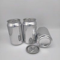 Vente en gros de canettes en aluminium vides de haute qualité de 250 ml, 330 ml et 500 ml pour boissons énergisantes, boissons gazeuses, boissons aux fruits