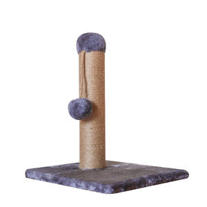 Venta al por mayor para fabricantes: Árbol rascador para gatos de MDF ecológico con plataforma de salto y poste para afilar garras - Product Image 6