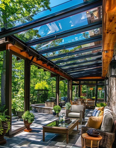 <span class=keywords><strong>Prima</strong></span> Personalizable Jardín al aire libre Independiente Veranda Aluminio Aislado Conservatorio Sunroom Glass House Características - Product Image 2