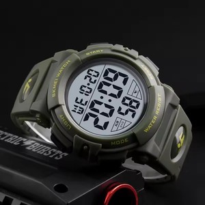 <span class=keywords><strong>Orologio</strong></span> Digitale LED Skmei 1258 per Uomo, <span class=keywords><strong>Orologio</strong></span> Sportivo Elettronico alla Moda con Luce EL, Cinturino in PU, Impermeabile 50M, Cronografo <span class=keywords><strong>da</strong></span> <span class=keywords><strong>Polso</strong></span> Maschile - Product Image 4
