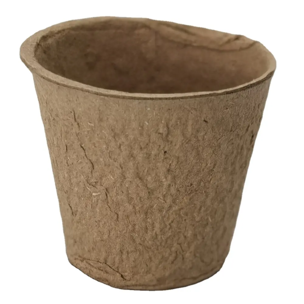 Vendita calda fai da te piantare coltivazione vasi di carta coltivazione tazza pianta organica vaso da giardino