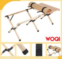 Ensemble table et chaise pliantes WOQI pour le camping, table et chaise portables pour le camping, piscine extérieure, barbecue