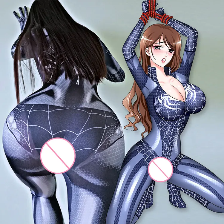 Uniforme de jeu de rôle tentation Spider Man cosplay costume passion sexe produit pour adulte