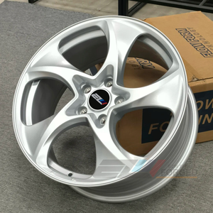 ล้อรถยนต์ EZW แบบหลายก้านปรับแต่งได้ ขนาด 18 19 20 21 22 23 24 นิ้ว สีเงิน ล้ออะลูมิเนียมฟอร์จ PCD 5x114.3 5x120 - Product Image 1