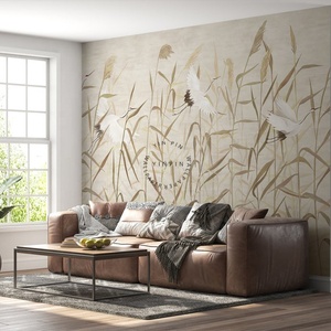 Aironi e canne carte <span class=keywords><strong>da</strong></span> parete decorazione <span class=keywords><strong>carta</strong></span> <span class=keywords><strong>da</strong></span> <span class=keywords><strong>parati</strong></span> parete soggiorno 3d - Product Image 2
