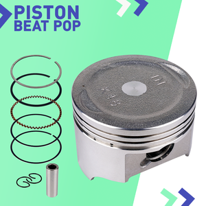 Kit Anelli Pistone in Alluminio a Quattro Tempi BEAT POP K48 50mm ad Alte Prestazioni, Nuovi, 50mm +1.25+1.50+1.75+<span class=keywords><strong>2.00</strong></span> per - Product Image 1