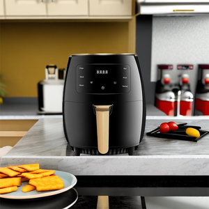 <span class=keywords><strong>Friteuse</strong></span> <span class=keywords><strong>à</strong></span> air <span class=keywords><strong>électrique</strong></span> de luxe moderne et populaire pour la maison, contrôle numérique, 5,1-6 L, nettoyage <span class=keywords><strong>facile</strong></span>, cuisson rapide, appareil de cuisine - Product Image 4