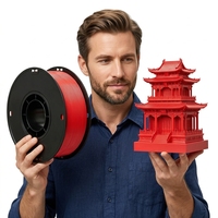 Harga Pabrik PLA+ PLA Plus Filamen Printer 3D 1.75mm 1KG FDM Material Ketangguhan Tinggi Lebih Kuat Dari PLA Standar Permukaan Halus