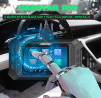 Herramienta de Bolsas de Aire de un Solo Clic OBDSTAR P50, Escáner OBD2, Equipo de Reinicio con Adaptador CAN FD, Escáner Universal