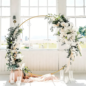 Support d'<span class=keywords><strong>arche</strong></span> de ballons <span class=keywords><strong>ronde</strong></span> de 6,5 pieds, toile de fond circulaire, <span class=keywords><strong>arche</strong></span> de mariage <span class=keywords><strong>pour</strong></span> décorations de cérémonie/mariage/douche de bébé - Product Image 4