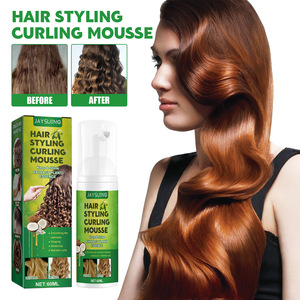 <span class=keywords><strong>Mousse</strong></span> Coiffante Volumisante Fixation Forte Légère Hydratante Anti-Frisottis <span class=keywords><strong>pour</strong></span> <span class=keywords><strong>Cheveux</strong></span> Bouclés - Product Image 2