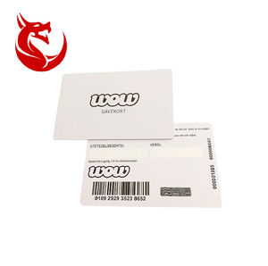 Tarjeta de Visita de PVC de Alta Calidad, Impresión Offset con Logotipo Personalizado, Tarjeta de Visita Económica con Código de Barras Diferente y Función de Raspar - Product Image 6