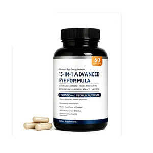 Suplemento para la Vista para Adultos, Fórmula 15 en 1, Luteína, Omega-3, Cápsulas de Azafrán, Promueve una Visión Saludable, Clara y Nítida - Product Image 1