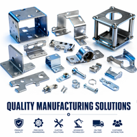 Support de fixation en acier inoxydable en forme de L sur mesure OEM, pliage CNC de précision, supports de montage métalliques, service de quincaillerie d'estampage métallique