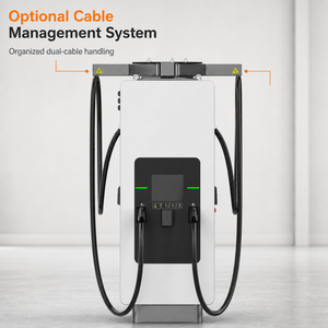 Station de recharge commerciale pour véhicules électriques StarCharge V3 120kW/180kW double CCS2 pour opérateurs de recharge et réseaux CPO - Product Image 4