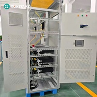 Armoire de compensation statique de puissance (VSP) sur mesure 380V 400V 690V Basse Tension 35-600kvar, réponse 5ms, refroidissement par air pour compensation de puissance industrielle