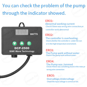 Jebao Dcp Sinusgolf Onderwaterpomp Ultra Stille Aquarium Vijver Pomp - Product Image 4