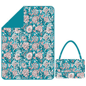 Hoge kwaliteit compacte waterdichte Oxford effen 4-seizoenen zomer campingdeken draagbare opvouwbare zandbestendige strandmat - Product Image 1