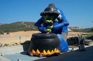 25ft Inflatable lễ hội Vòng Hoa Bóng, Giáng sinh diễu hành với holly và quả mọng in và Red Bow, Inflatable grinch Vòng Hoa - Product Image 5