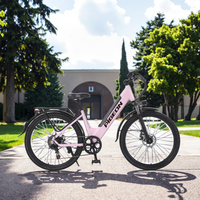 Vélo électrique pliable Win Rider avec moteur 400w, batterie 36v, 7 vitesses, design électronique pour un rangement et un transport faciles