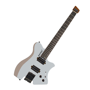 Guitarra Eléctrica Portátil sin Cabeza de 83 cm, Guitarra de Viaje Ligera, Puente Fijo, Logotipo Personalizado, Compra Directa de Fábrica OEM - Product Image 1