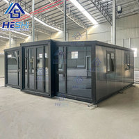 Maison Conteneur Extensible Préfabriquée de Haute Qualité 20 Pi, 30 Pi, 40 Pi – Bâtiment Modulaire Préfabriqué 2, 3 ou 4 Chambres – Casa Contenedor