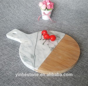 Venta caliente de la <span class=keywords><strong>cocina</strong></span> de mármol natural pastry board para picar Junta corte tablero - Product Image 3
