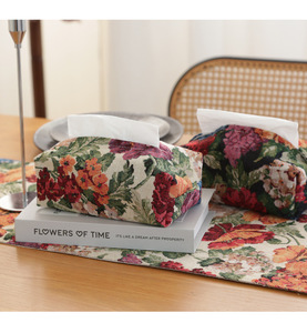 Boîte à mouchoirs décorative pour la maison, housse de rangement, organisateur de mouchoirs pour voiture, porte-sac, décoration de salle de bain, housse carrée pour <span class=keywords><strong>papier</strong></span> - Product Image 6