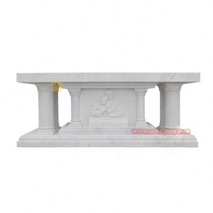 Mesa de <span class=keywords><strong>altar</strong></span> de mármol personalizada de lujo y escultura cruzada diseños de <span class=keywords><strong>iglesia</strong></span> <span class=keywords><strong>cristiana</strong></span> estatuas personalizadas - Product Image 5